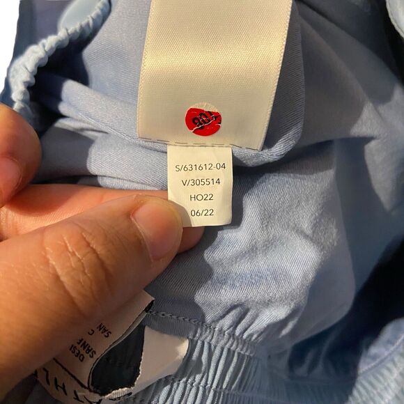 ATHLETA Brooklyn Lined Jogger Pants Sz 14 Athleisure Casual Sportwear Golf Blue - Picture 13 of 13